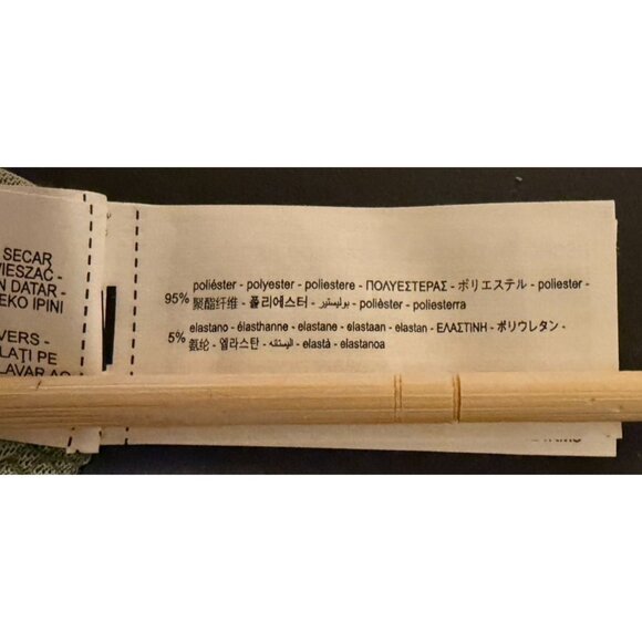 NWT Zara Maxi Dress M Ruched Strappy Mesh Blogger Fave Baddie Party Goblin - Picture 10 of 11